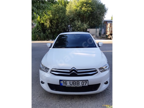 sahibinden citroen c elysee 1 6 hdi exclusive 2016 model bursa 71 300 km beyaz 18844651 arabam com