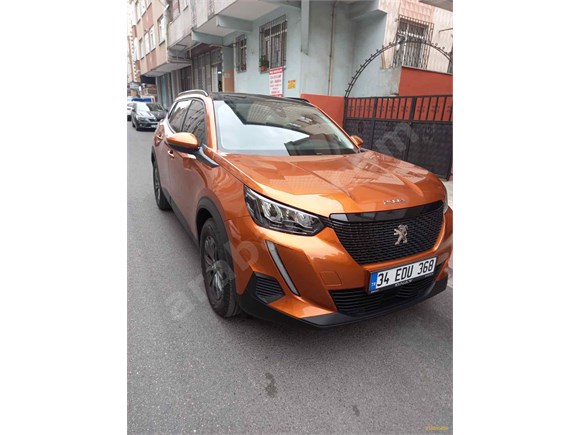 sahibinden peugeot 2008 1 2 puretech active 2021 model istanbul 3 000 km turuncu 18845462 arabam com