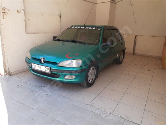 sahibinden peugeot 106 xr 1999 model izmir 207 000 km yesil 18847831 arabam com