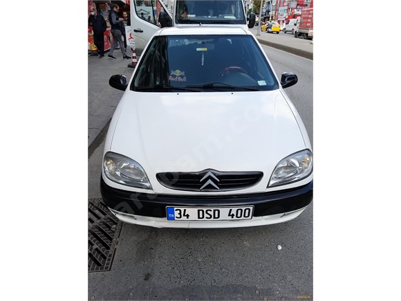 sahibinden citroen saxo 1 4 sx 2000 model istanbul 218 000 km beyaz 18850289 arabam com