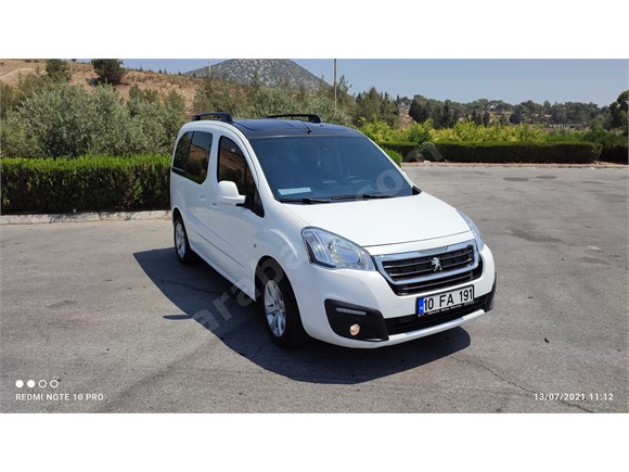 sahibinden peugeot partner 1 6 hdi zenith 2016 model balikesir 133 000 km 18852409 arabam com