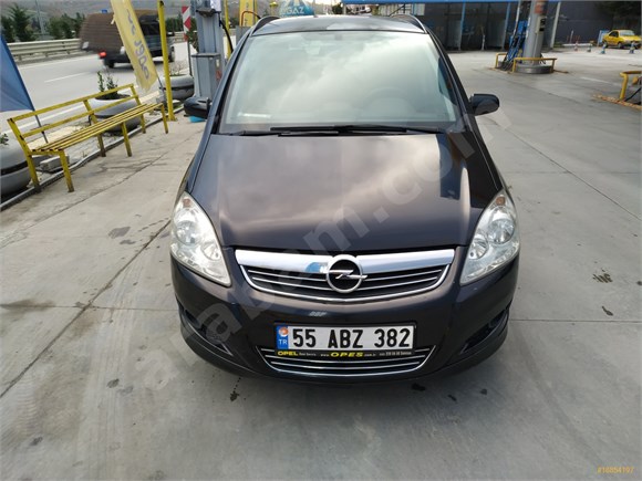 sahibinden opel zafira 1 6 enjoy 2008 model samsun 175 000 km siyah 18854197 arabam com