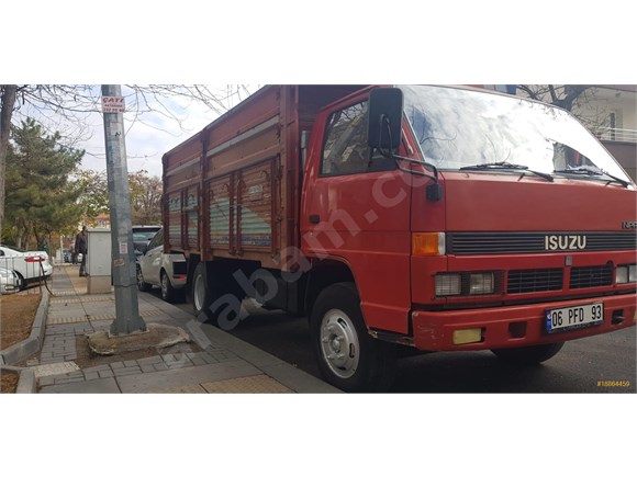 sahibinden isuzu npr 1993 model ankara 217 000 km kirmizi 18864459 arabam com