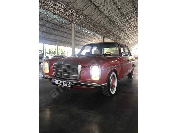 sahibinden mercedes benz 115 1972 model antalya 100 000 km kirmizi 18865982 arabam com