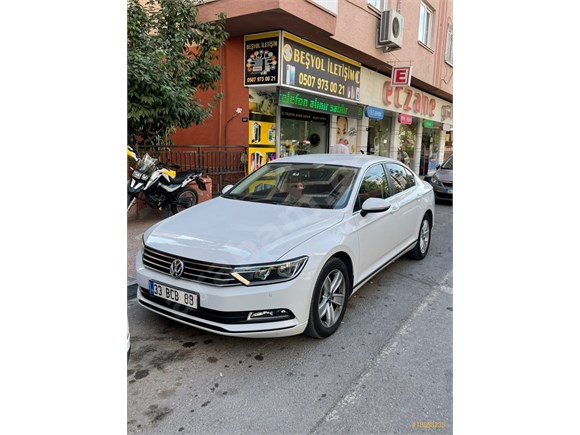 sahibinden volkswagen passat 1 6 tdi bluemotion impression 2019 model mersin 38 000 km beyaz 18868235 arabam com