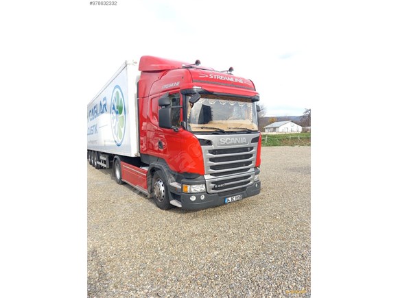 galeriden scania r 440 2015 model duzce 1 080 km kirmizi 18869305 arabam com