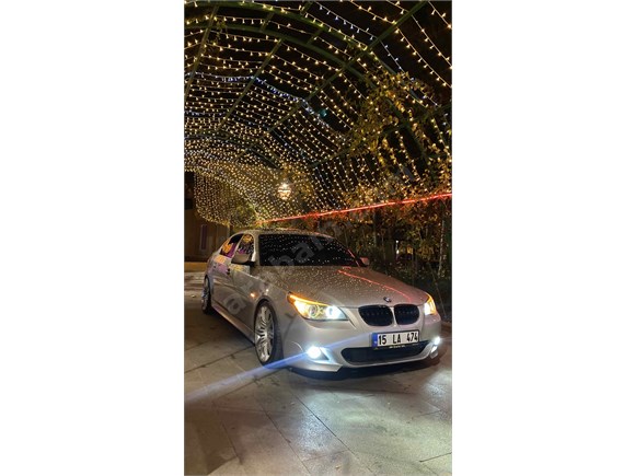 sahibinden bmw 5 serisi 520d sport 2008 model isparta 298 000 km gri metalik 18869633 arabam com