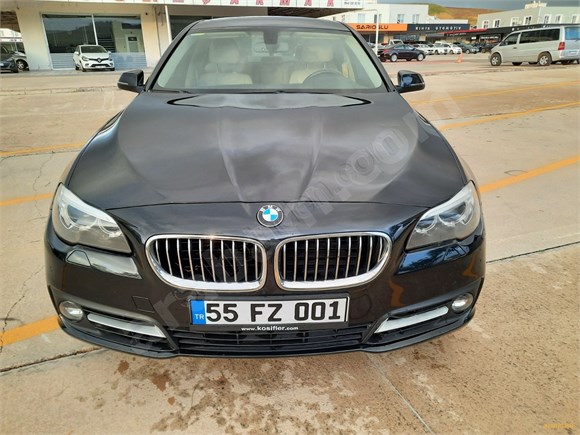 galeriden bmw 5 serisi 520d executive plus 2016 model samsun 135 000 km siyah 18870199 arabam com