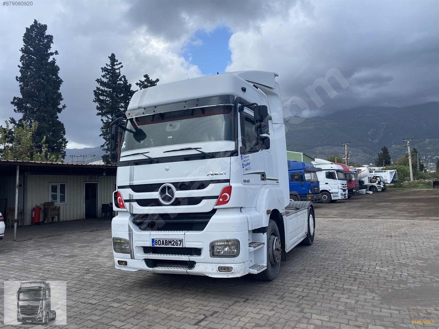 galeriden mercedes benz axor 1840 ls 2010 model hatay 276 451 km beyaz 18874507 arabam com