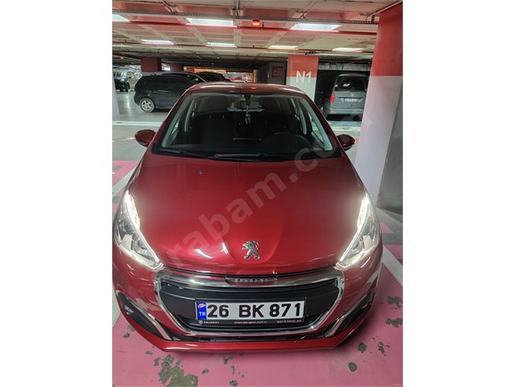 sahibinden peugeot 208 1 2 puretech active 2015 model istanbul 43 750 km kirmizi 18879455 arabam com