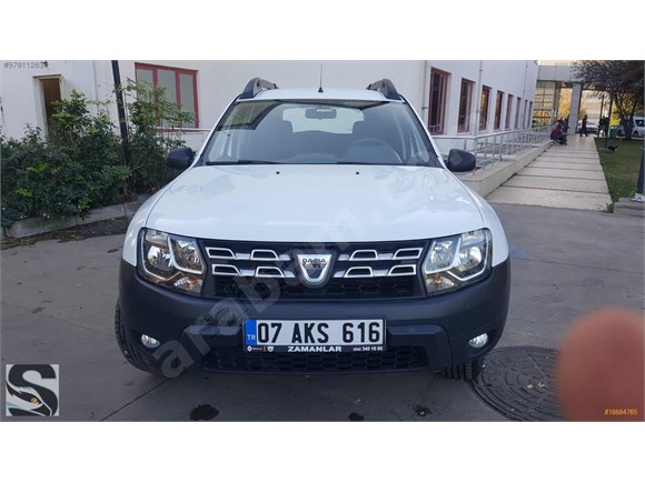 galeriden dacia duster 1 5 dci ambiance 2017 model antalya 151 000 km beyaz 18884765 arabam com