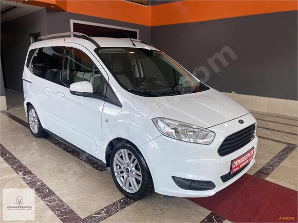 galeriden ford tourneo courier 1 6 tdci titanium plus 2014 model kayseri 127 000 km beyaz 18885232 arabam com