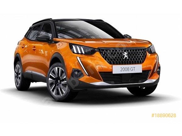sahibinden peugeot 2008 1 2 puretech gt line 2020 model sivas 6 500 km turuncu 18890628 arabam com