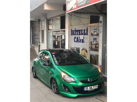 sahibinden opel corsa 1 4 sport 2007 model istanbul 170 000 km yesil metalik 18892292 arabam com