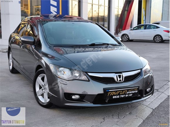 galeriden honda civic 1 6 i vtec elegance 2010 model corum 274 500 km fume 18892986 arabam com