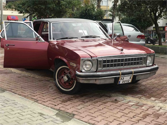 galeriden chevrolet nova 1976 model mersin 26 000 km kirmizi 18896393 arabam com