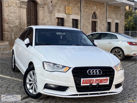 galeriden audi a3 sedan 1 6 tdi attraction 2015 model hatay 180 000 km beyaz 18897918 arabam com