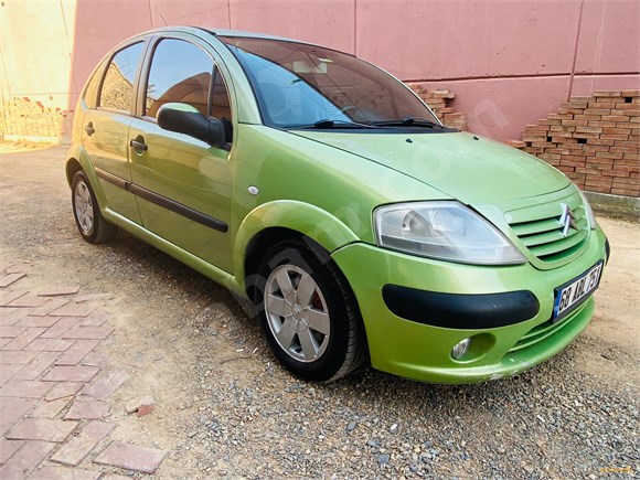 sahibinden citroen c3 1 4 sx 2004 model istanbul 390 000 km yesil metalik 18904035 arabam com