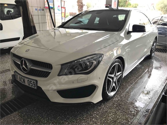 sahibinden mercedes benz cla 180 cdi amg 2014 model adana 139 000 km beyaz 18906635 arabam com