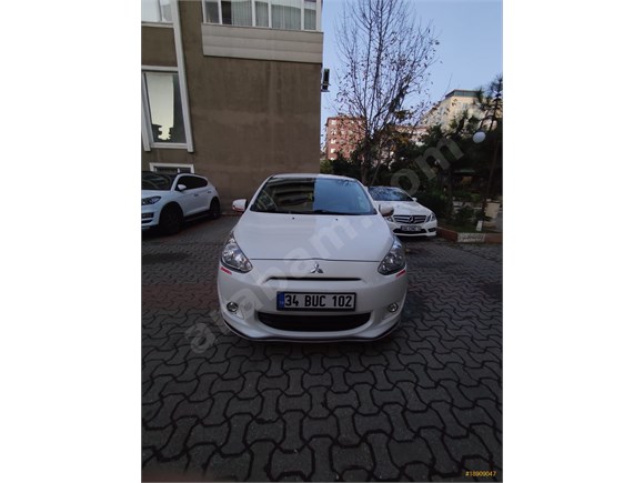 sahibinden mitsubishi space star 1 2 cvt 2015 model istanbul 75 000 km beyaz 18909047 arabam com