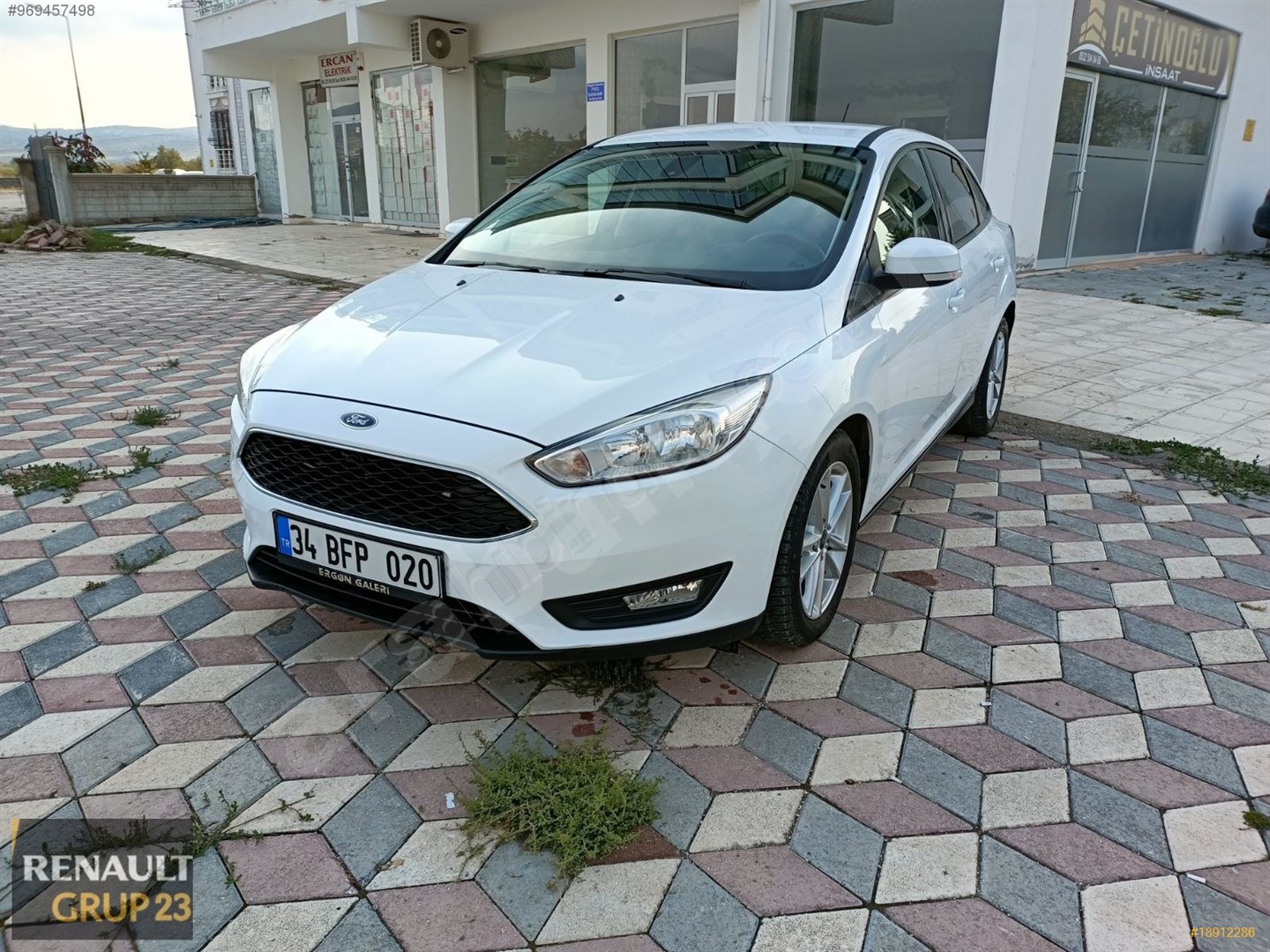 galeriden ford focus 1 5 tdci trend x 2018 model elazig 81 350 km beyaz 18912286 arabam com