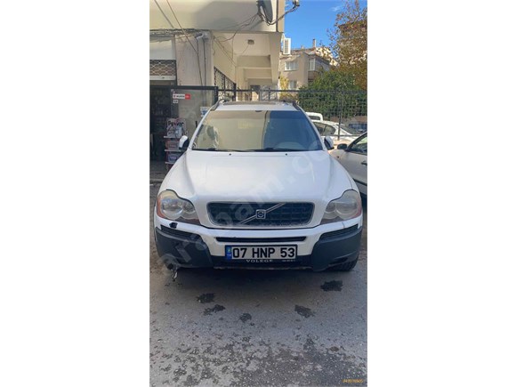 sahibinden volvo xc90 2 9 t6 2004 model izmir 300 000 km beyaz 18916505 arabam com