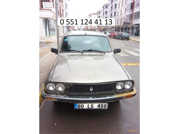 sahibinden renault r 12 tx 1987 model corum 110 077 km kahverengi 18925515 arabam com