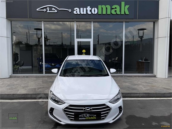 galeriden hyundai elantra 1 6 crdi style plus 2017 model istanbul 68 000 km beyaz 18926748 arabam com