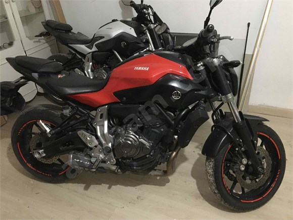 sahibinden yamaha mt 07 2014 model tekirdag 45 km kirmizi 18935304 arabam com