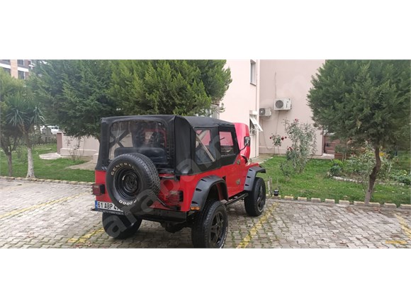 sahibinden jeep willys 1947 model izmir 195 000 km kirmizi 18935528 arabam com