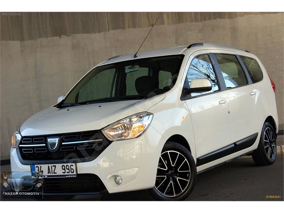 galeriden dacia lodgy 1 5 dci laureate 2017 model istanbul 120 000 km beyaz 18943241 arabam com