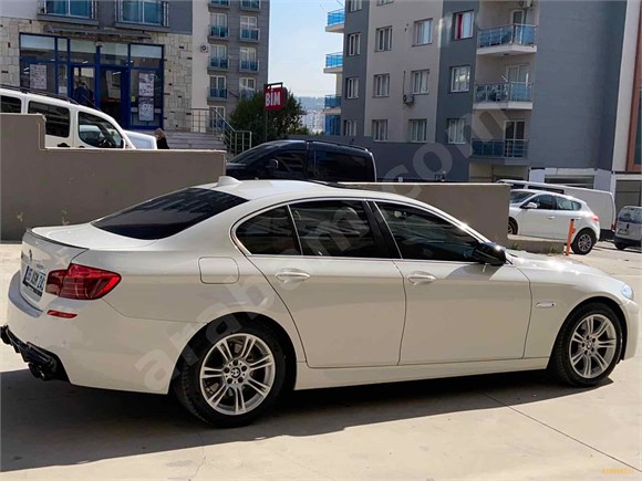 sahibinden bmw 5 serisi 525d xdrive m sport 2013 model izmir 172 000 km beyaz 18944877 arabam com