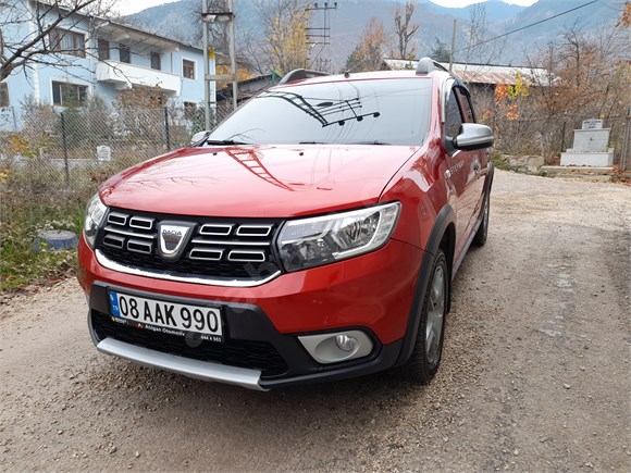 sahibinden dacia sandero 1 5 dci stepway 2017 model artvin 42 000 km 18945513 arabam com