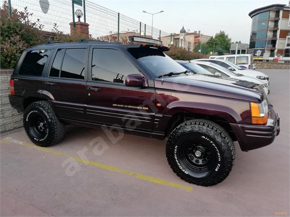 sahibinden jeep grand cherokee 5 2 limited 1998 model kocaeli 237 000 km bordo 18946018 arabam com