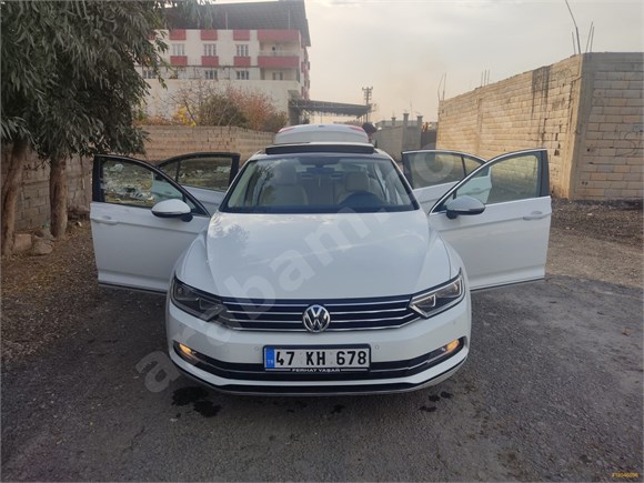 sahibinden volkswagen passat 1 6 tdi bluemotion comfortline 2016 model mardin 66 000 km beyaz 18946896 arabam com