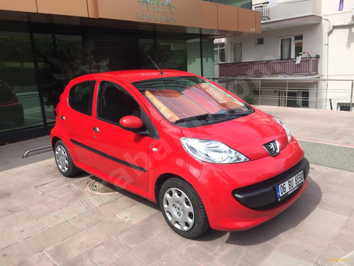 sahibinden peugeot 107 1 0 trendy 2009 model duzce 112 000 km kirmizi 18948063 arabam com