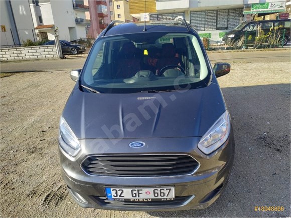 sahibinden ford tourneo courier 1 6 tdci titanium plus 2017 model isparta 62 000 km gri titanyum 18948866 arabam com