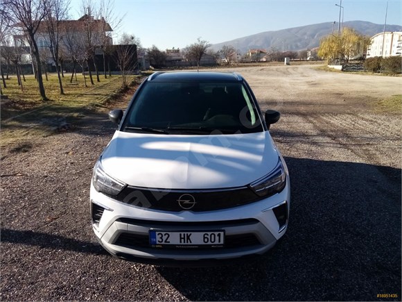 sahibinden opel crossland 1 2 t edition 2021 model isparta 16 000 km 18951435 arabam com