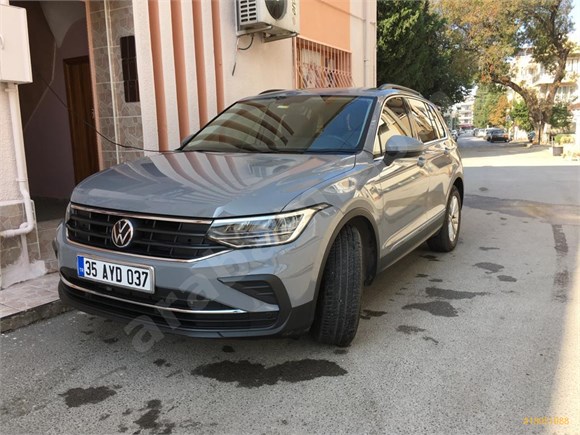 sahibinden volkswagen tiguan 1 5 tsi life 2021 model izmir 2 500 km gri 18951988 arabam com