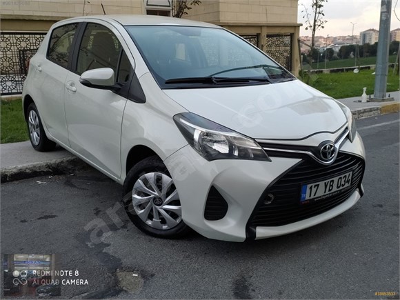 galeriden toyota yaris 1 0 life 2015 model istanbul 245 000 km beyaz 18953533 arabam com