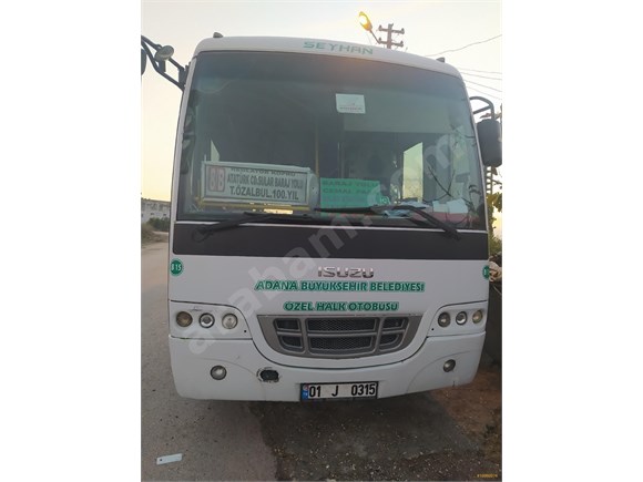 sahibinden isuzu citibus 2009 model adana 664 000 km beyaz 18960974 arabam com
