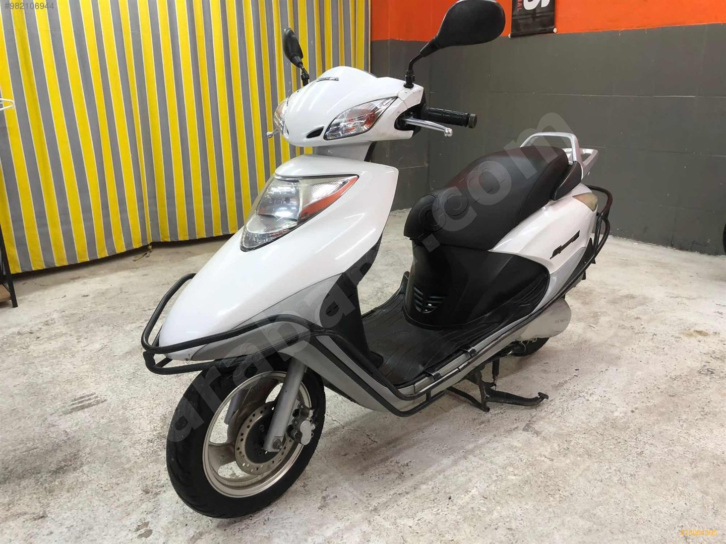 galeriden honda spacy 110 2014 model antalya 15 000 km beyaz 18964395 arabam com