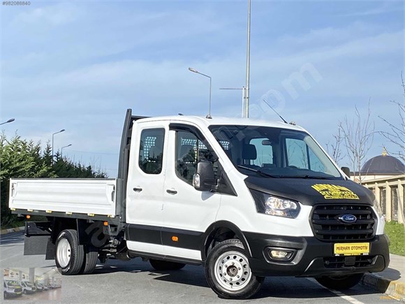 galeriden ford otosan transit 350 ed cift kabin 2021 model istanbul 18 000 km beyaz 18964791 arabam com