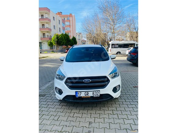 sahibinden ford kuga 1 5 tdci st line 2017 model canakkale 43 000 km beyaz 18966059 arabam com