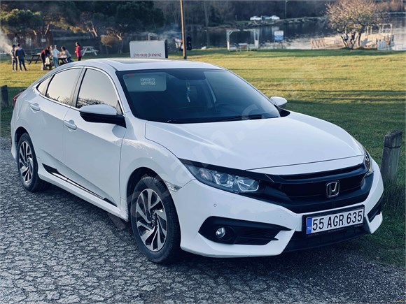 sahibinden honda civic 1 6 i vtec eco elegance 2017 model samsun 93 000 km 18968664 arabam com