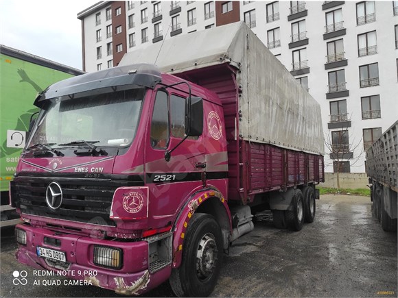 sahibinden mercedes benz axor 2521 1997 model istanbul 111 111 km bordo 18969721 arabam com