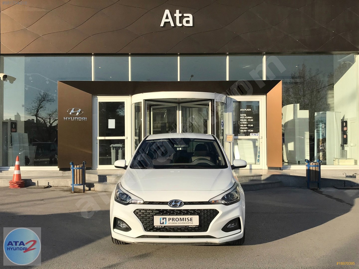 galeriden hyundai i20 1 4 mpi style 2019 model ankara 12 186 km beyaz 18970395 arabam com