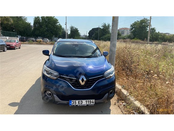 sahibinden renault kadjar 1 5 dci icon 2015 model izmir 134 000 km mavi metalik 18970717 arabam com