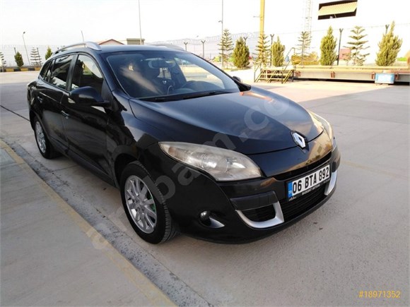 sahibinden renault megane 1 6 sport tourer expression 2010 model mersin 170 000 km siyah 18971352 arabam com