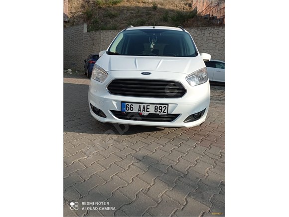 sahibinden ford tourneo courier 1 6 tdci titanium plus 2017 model ankara 64 000 km beyaz 18974311 arabam com